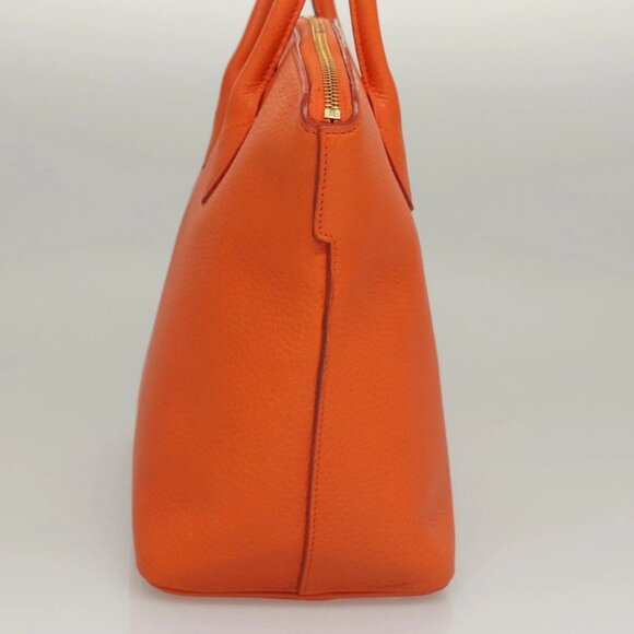 LOUIS VUITTON Suhari Lockit PM Hand Bag Taurillon Leather Orange LV Auth - Picture 5 of 16